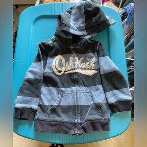 Kids Oshkosh zip hoodie